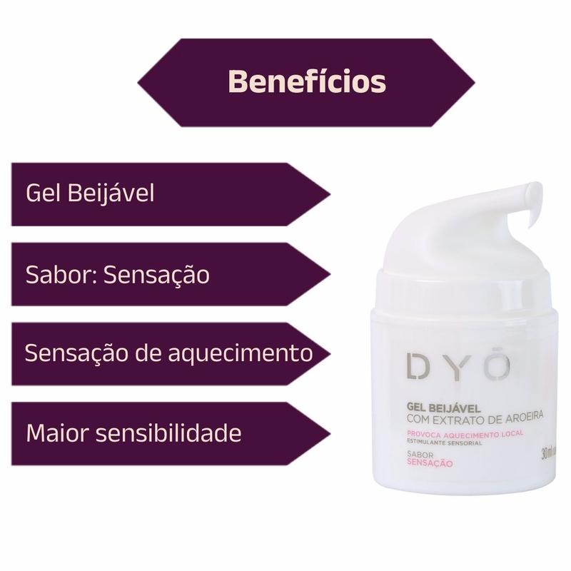 Gel Beijável Sabor Sensação Esquenta Libido Desejo Luxo Premium